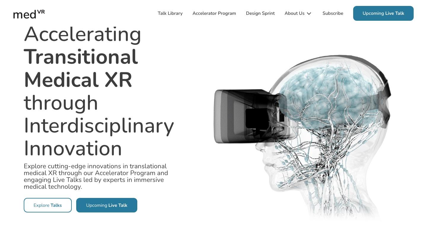 Screenshot of MedVR